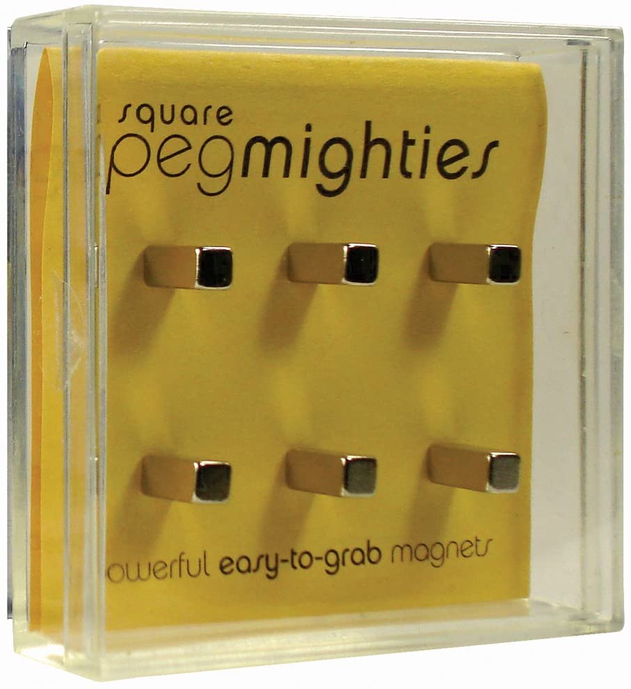  Set 6 magneti - Squere Peg Mighties | Three By Three 