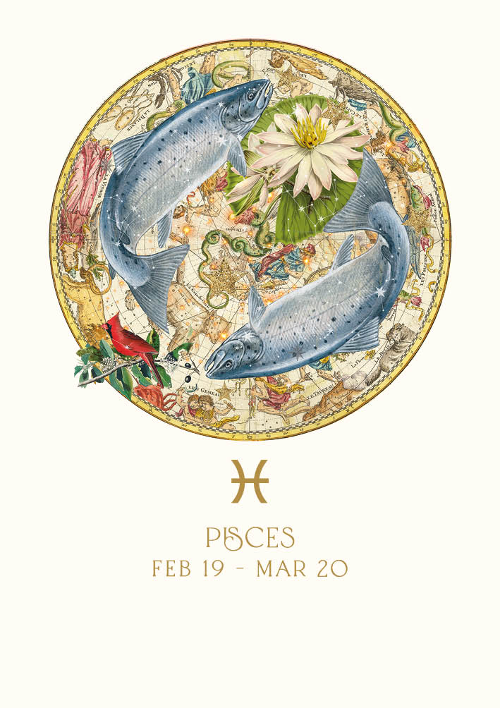 Felicitare - Pisces | The Art File