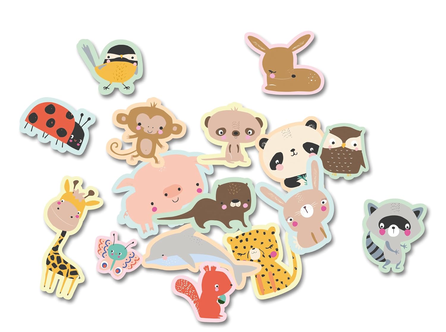 Set stickere - Cute Animals | Auzou