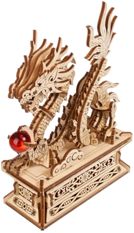 Puzzle 3D - Wooden Dragon | Ugears - 2