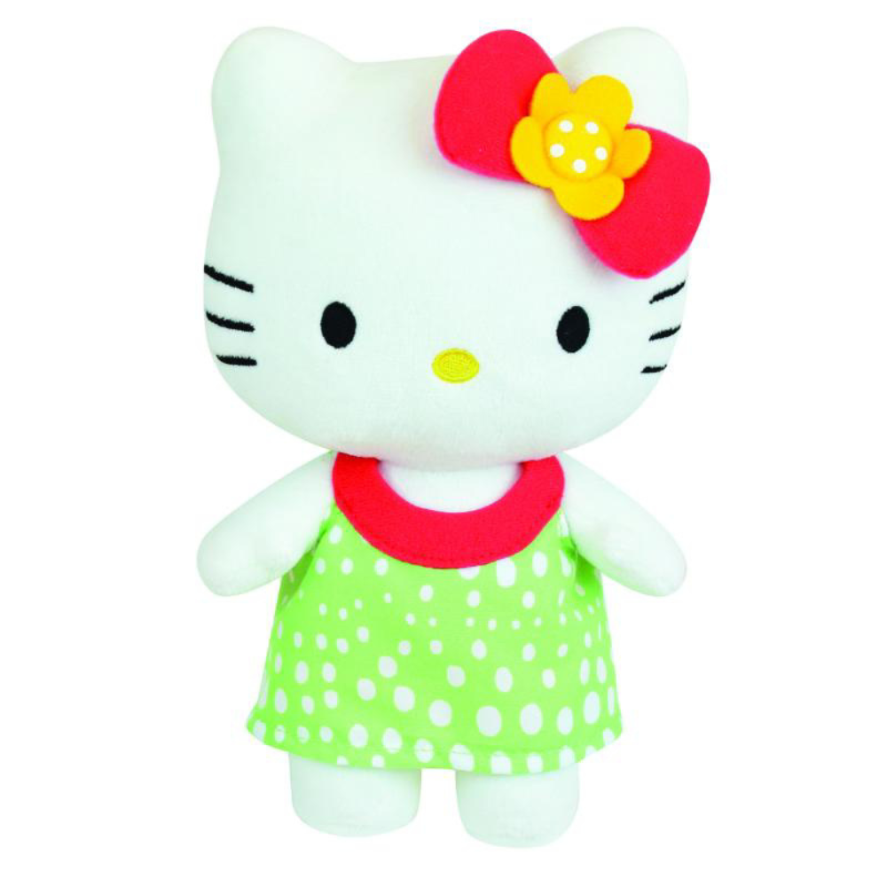 Jucarie de plus - Hello Kitty - Rochita galbena | Jemini