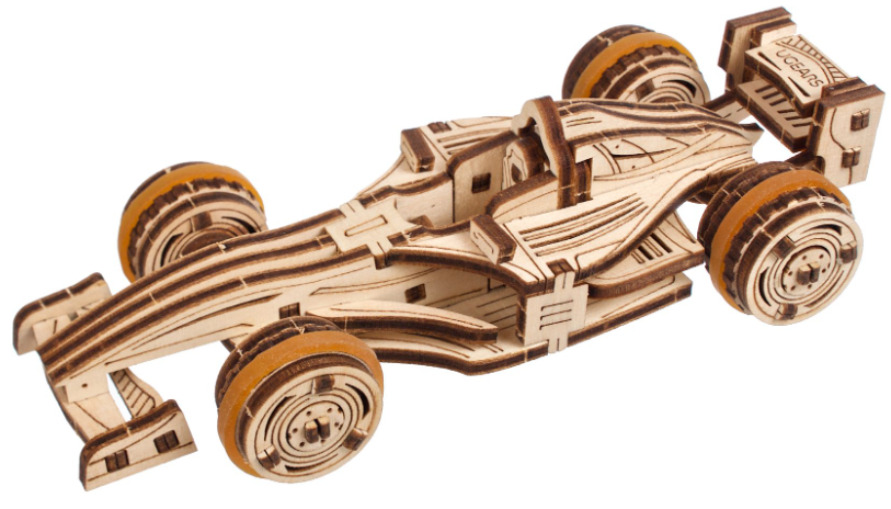 Puzzle 3D - Compact Racer | Ugears - 4