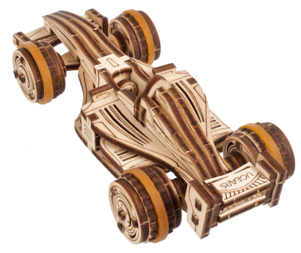 Puzzle 3D - Compact Racer | Ugears - 1