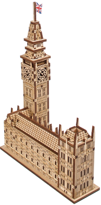 Puzzle 3D - Big Ben | Ugears - 1 | YEO