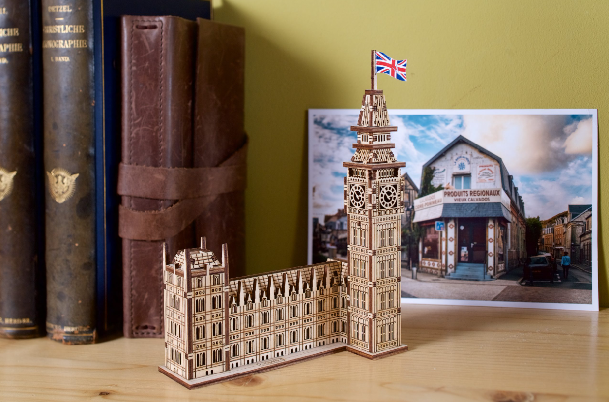 Puzzle 3D - Big Ben | Ugears - 2