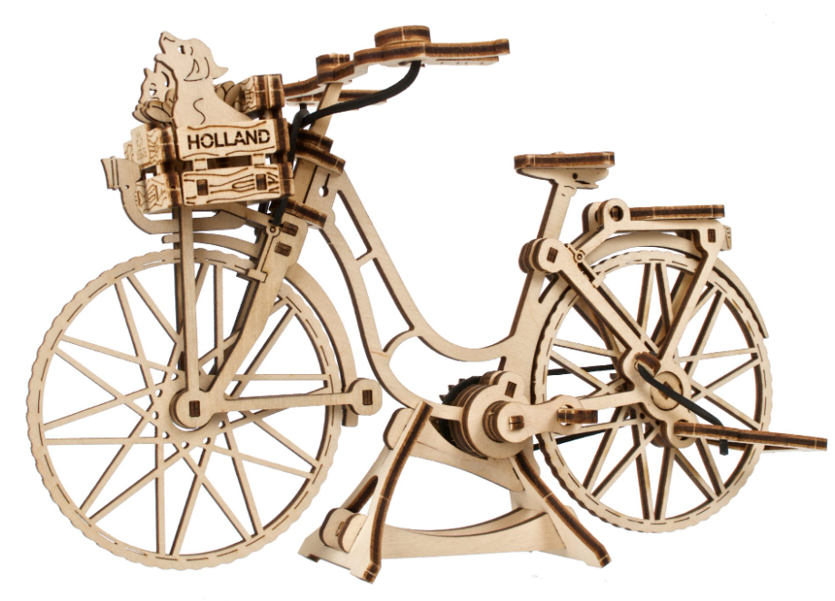 Puzzle 3D - Dutch Bicycle | Ugears - 4 | YEO