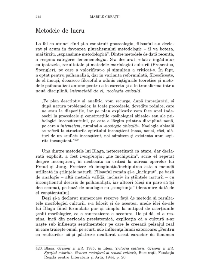 Filosofia lui Blaga | Marta Petreu