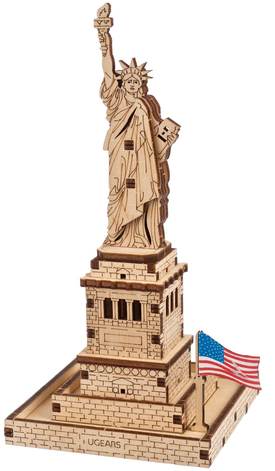 Puzzle 3D - Statue of Liberty | Ugears - 3