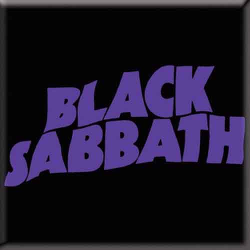 Magnet - Black Sabbath - Wavy Logo