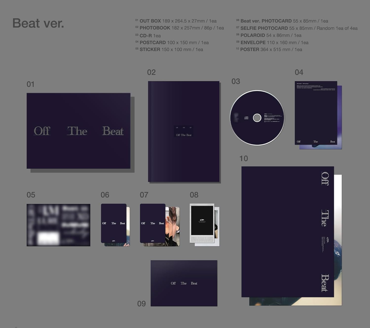 Off The Beat - Photobook Box (Beat Version) | I.M