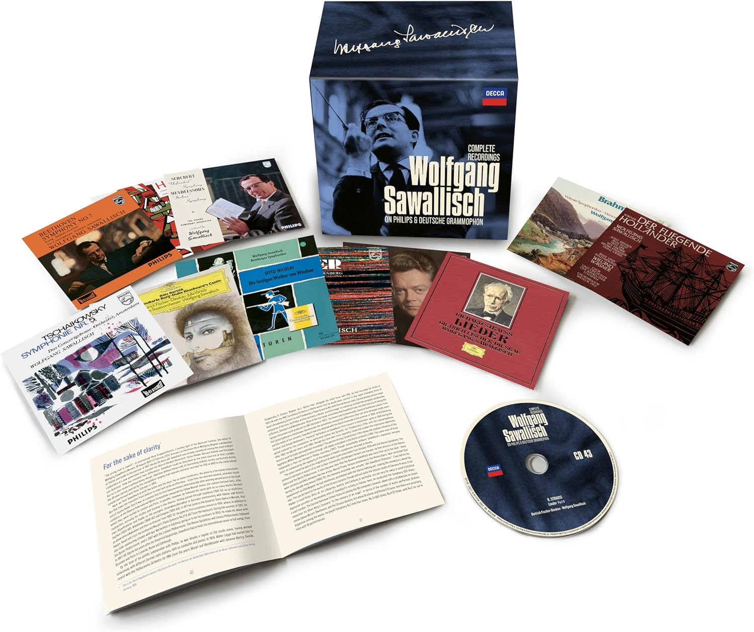 Complete Recordings On Philips & Deutsche Grammophon (43CDs Box Set) | Wolfgang Sawallisch