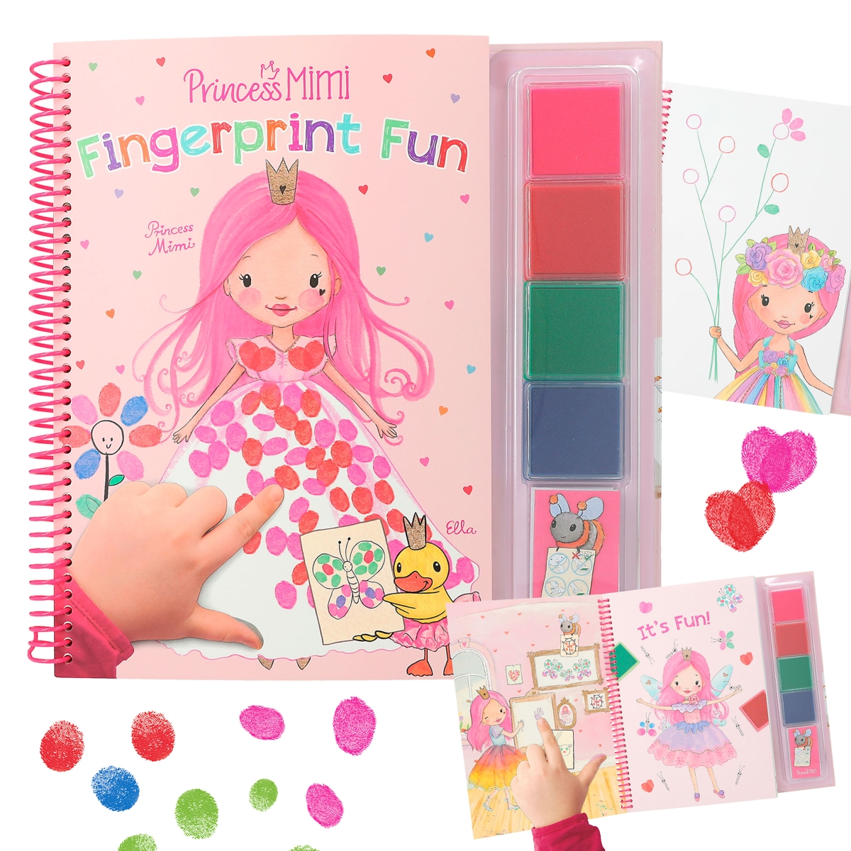 Set creativ - Fingerprint Fun - Princess Mimi | Depesche