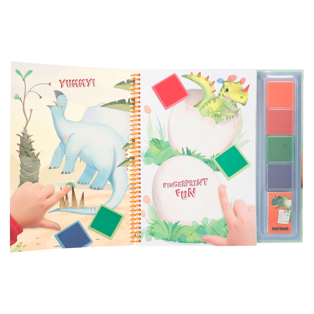 Set creativ - Fingerprint Fun - Dino World | Depesche - 1 | YEO