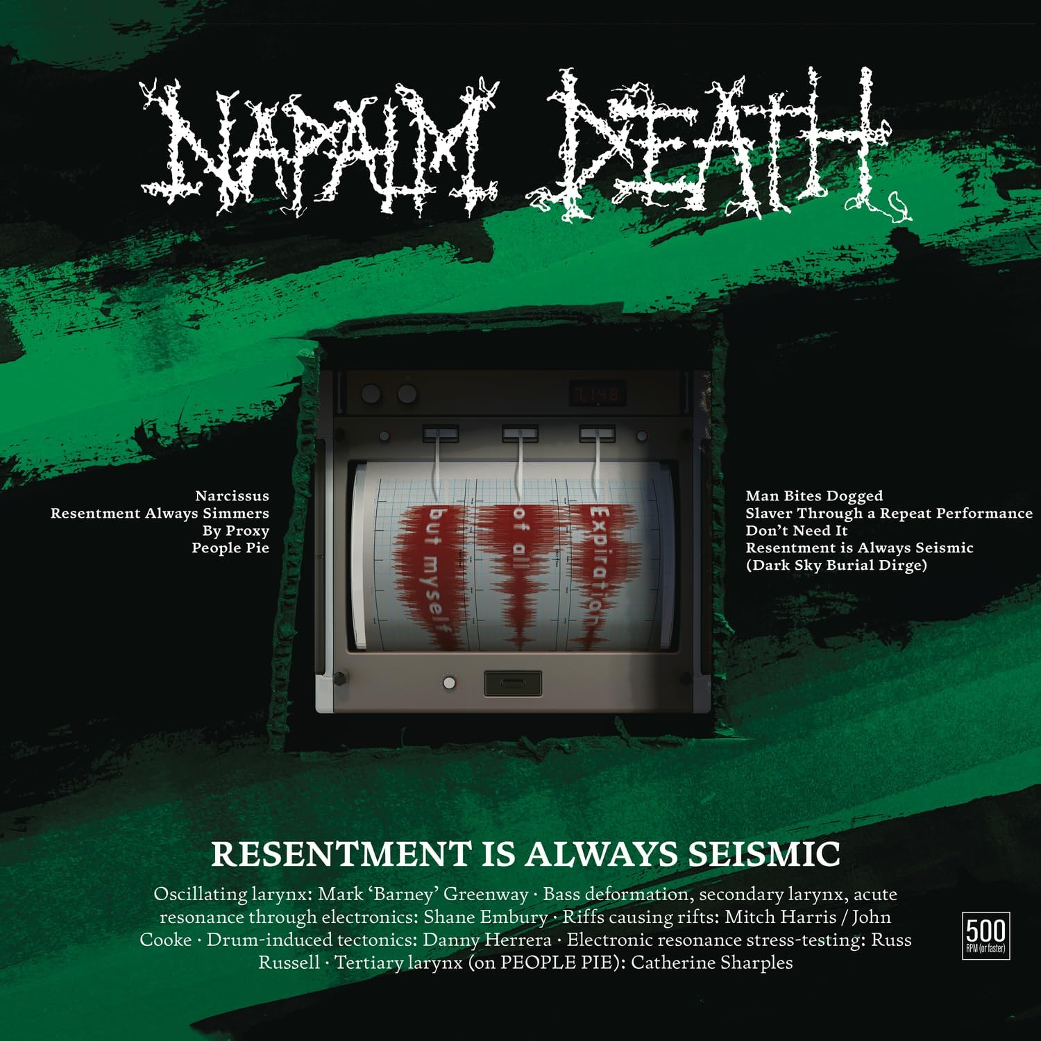 Resentment is Always Seismic - A Final Throw Of Throes | Napalm Death