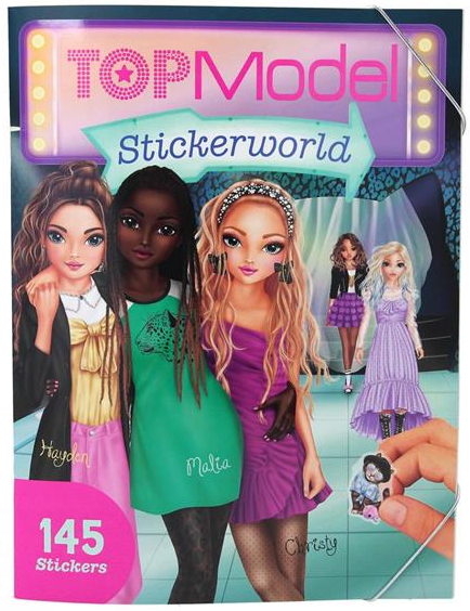 Set creativ - Sticker Book - TOPModel Stickerworld | Depesche - 5 | YEO