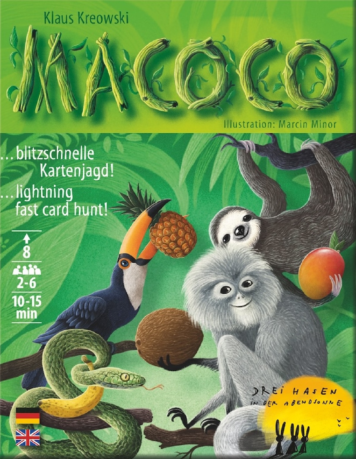 Joc de carti - Macoco - Cu animale si fructe exotice | Majook
