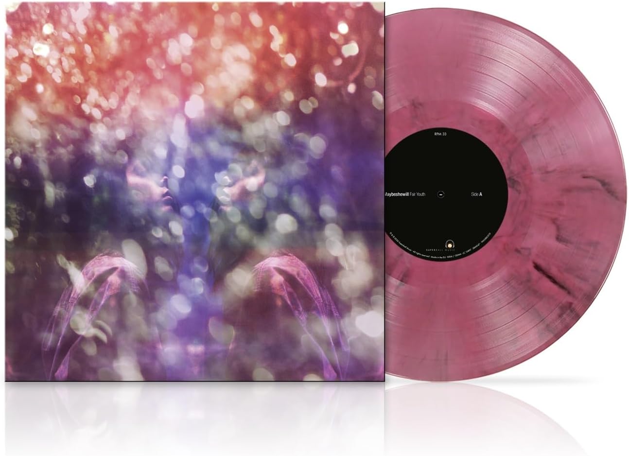 Maybeshewill (Opaque Hot Pink & Black Marble Vinyl)