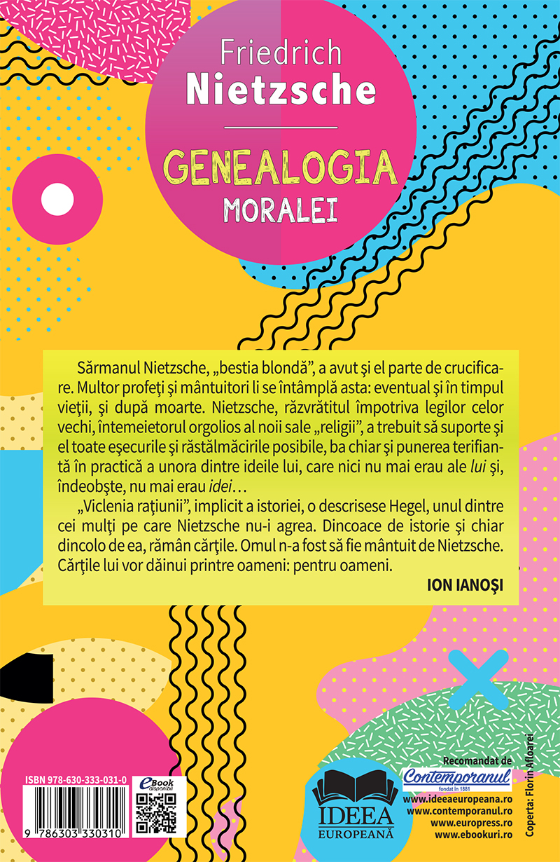 Genealogia moralei | Friedrich Nietzsche