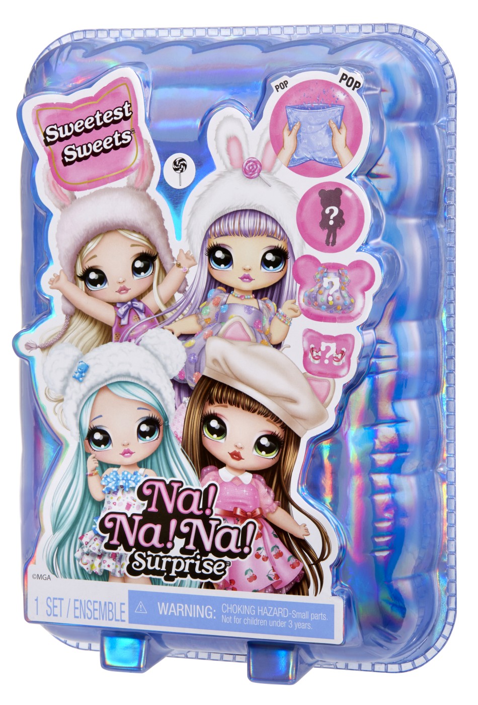 Papusa cu accesorii - Minipop - Bailey Bunny | MGA - 8 | YEO