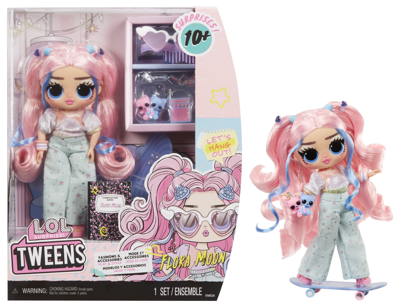 Papusa cu accesorii - Surprise Tweens - Flora Moon | MGA - 5 | YEO