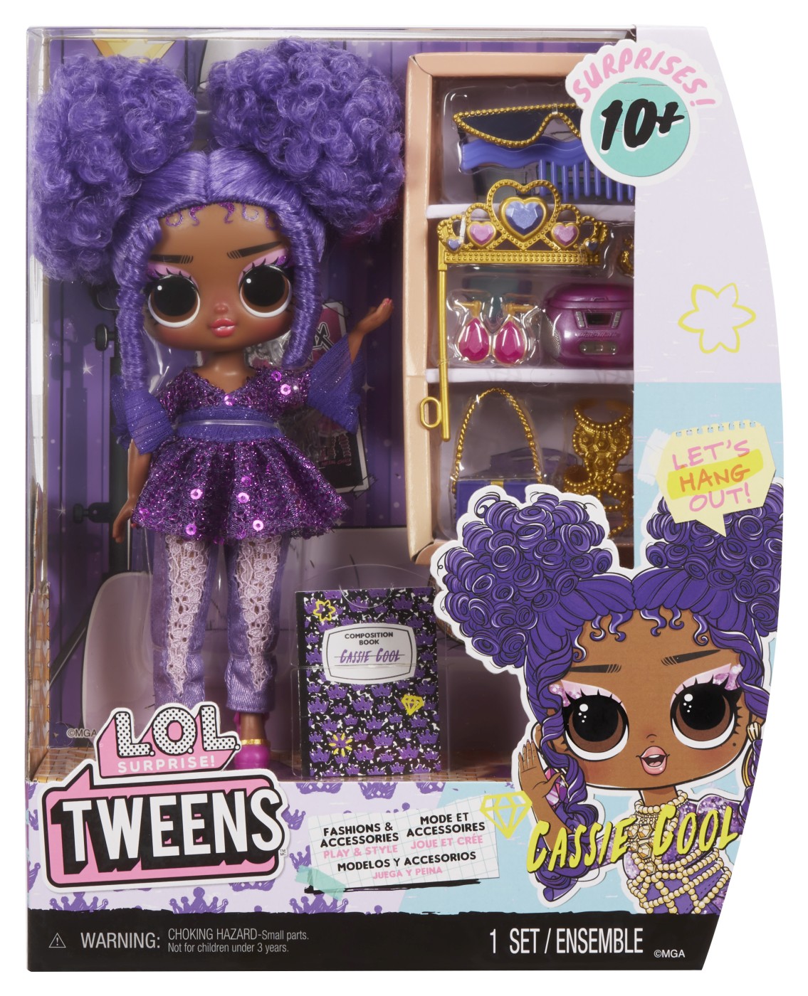 Papusa cu accesorii - Surprise Tweens - Cassie Cool Fashion Doll | MGA - 7 | YEO