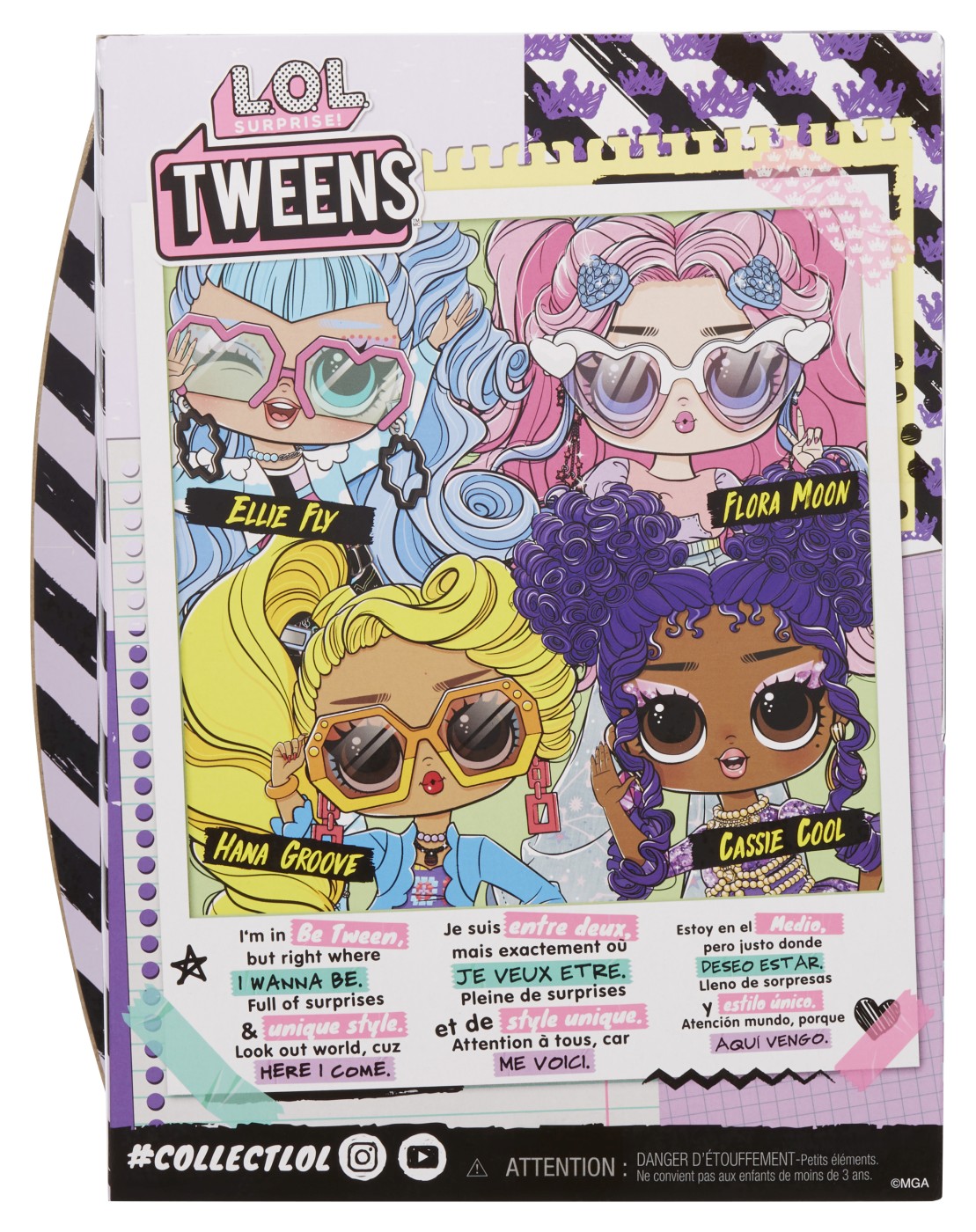 Papusa cu accesorii - Surprise Tweens - Cassie Cool Fashion Doll | MGA - 6 | YEO