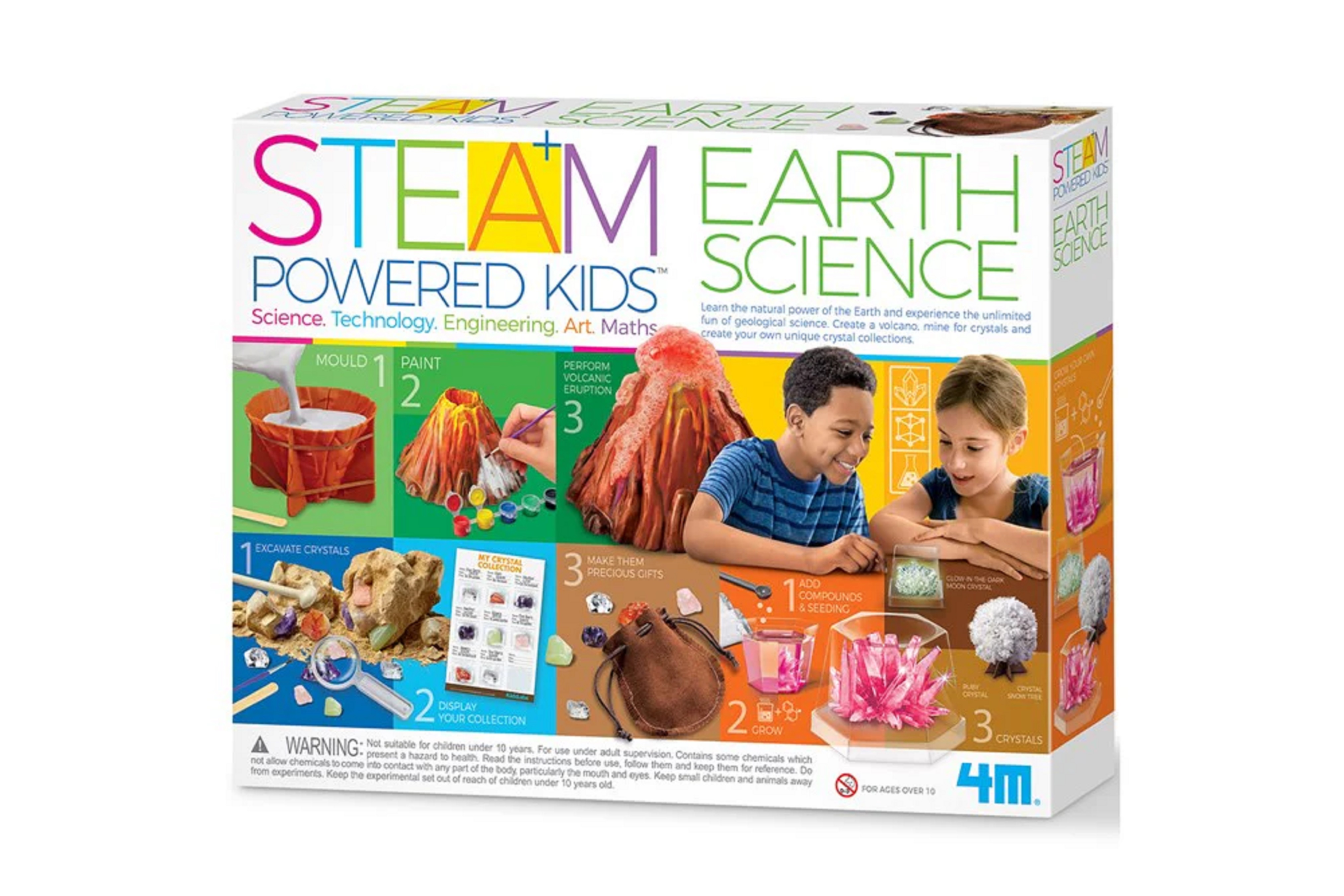 Jucarie educativa - Steam Kids - Stiinta Pamantului | 4M