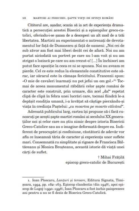 Martori ai Fericirii. Sapte vieti de sfinti romani | Monica Brosteanu, Francisca Baltaceanu - 4 | YEO