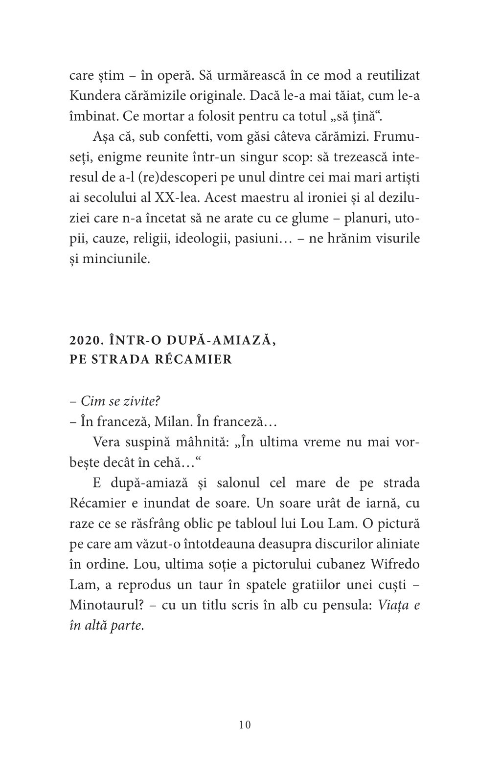 Milan Kundera | Florence Noville - 4 | YEO