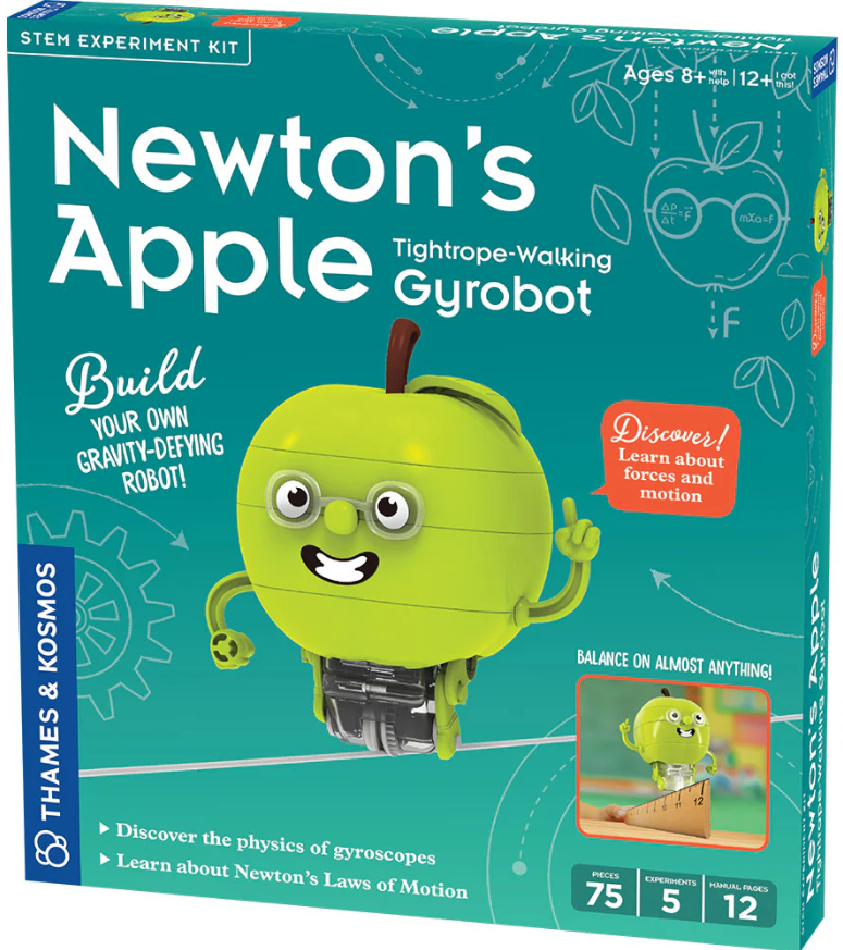 Set educativ STEM - Marul lui Newton cu sina giroscopica | Thames & Kosmos - 6 | YEO