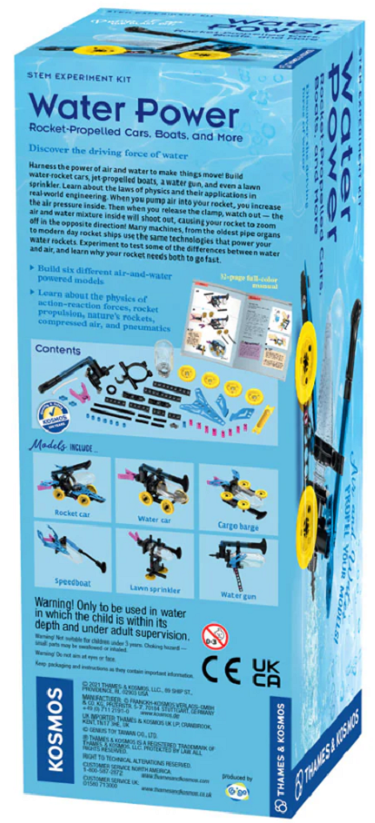 Set educativ STEM - Vehicule propulsate cu apa | Thames & Kosmos - 6 | YEO