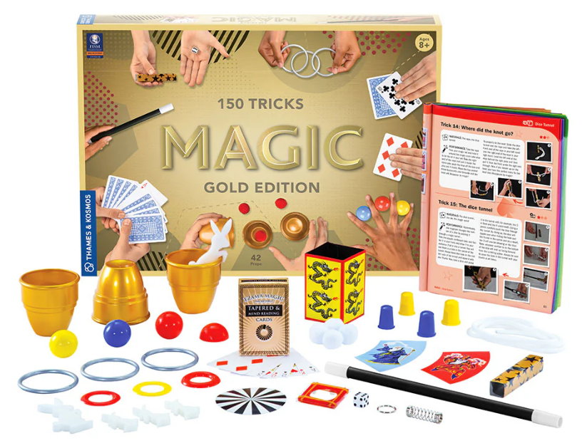 Set de magie cu 150 de trucuri - Gold Edition | Thames & Kosmos