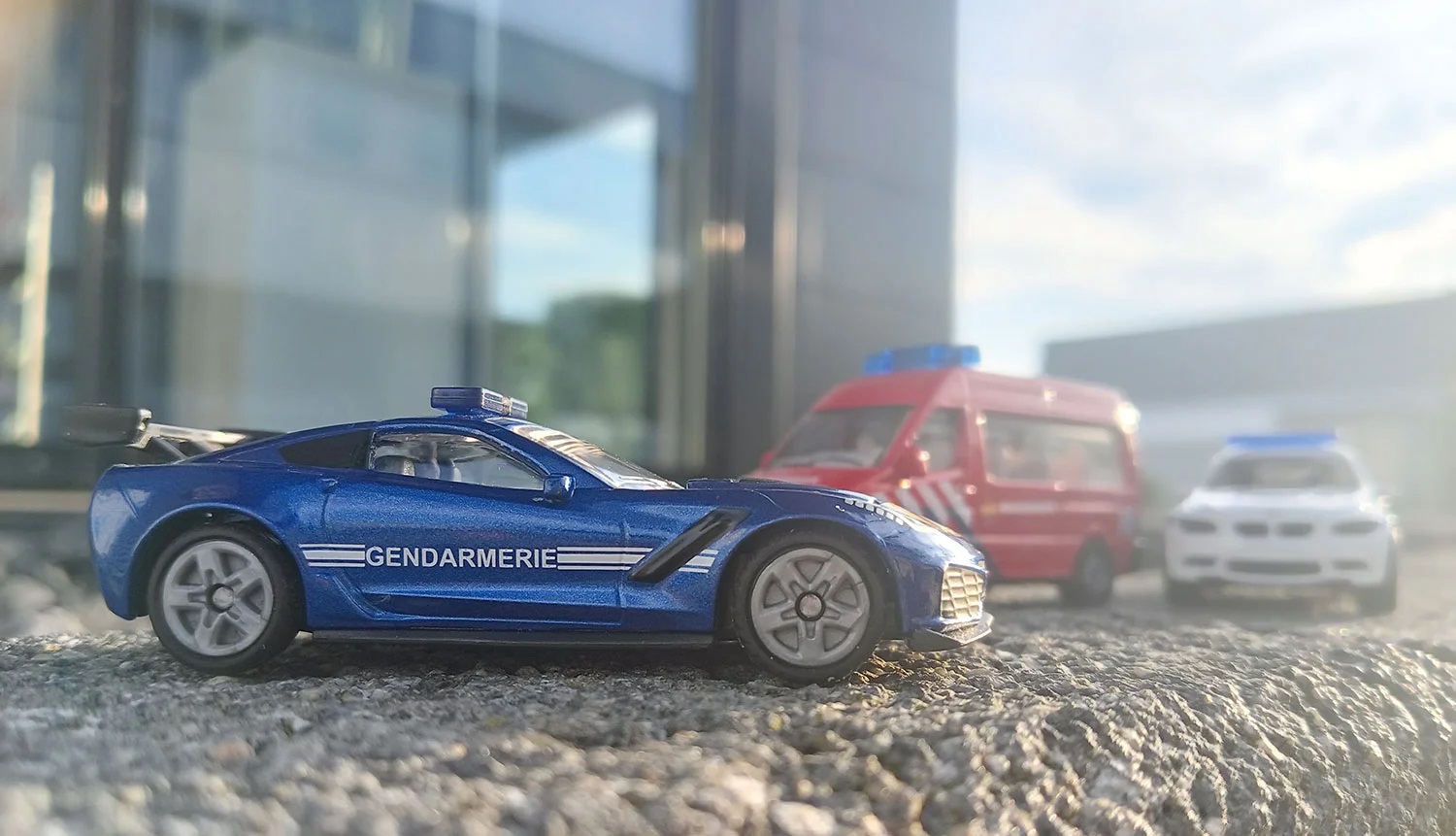 Jucarie - Chevrolet Corvette ZR1 Gendarmerie | Siku