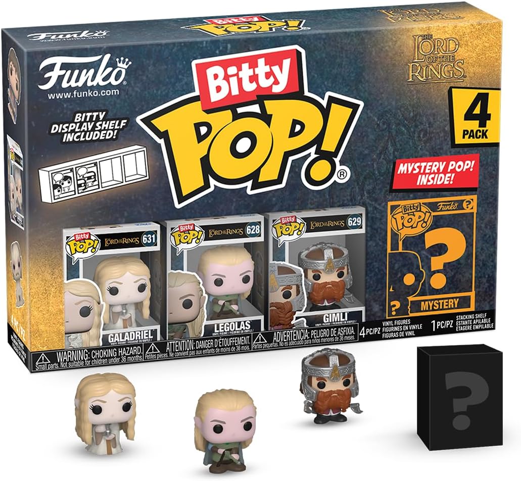 Set 4 figurine - Bitty Pop! The Lord of the Rings: Galadriel | Funko - 2 | YEO