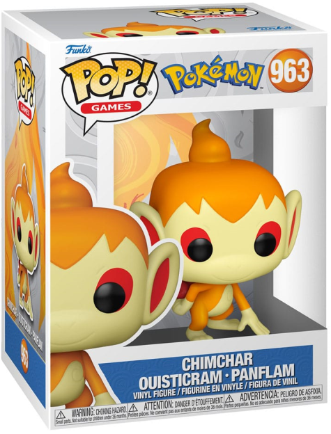 Figurina - Pop! Games - Pokemon - Chimchar | Funko - 1 | YEO