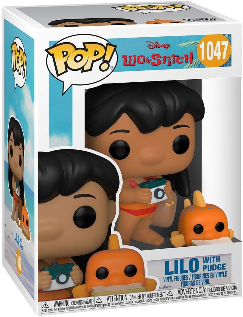 Figurina - Pop! Lilo & Stitch: Lilo with Pudge | Funko - 1 | YEO