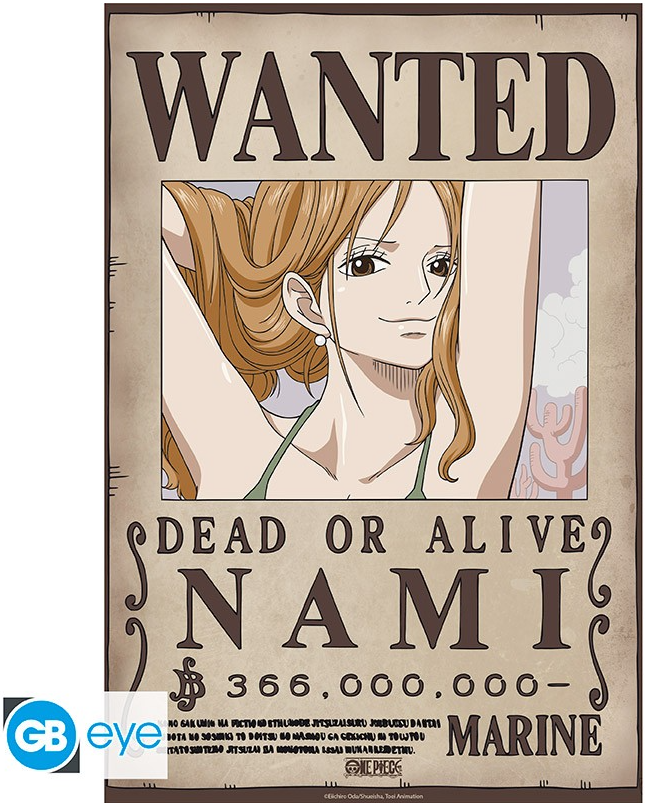 Poster - One Piece: Wanted Nami Wano