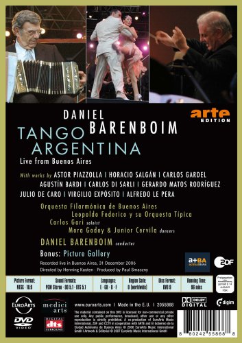 Tango Argentina (Barenboim) | A. Piazzolla, Gardel, Ginastera