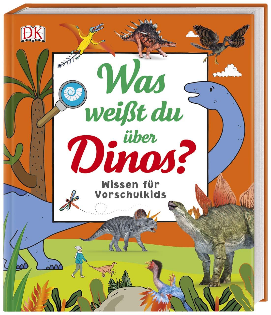 Was weißt du über Dinos?: Wissen für Vorschulkids |