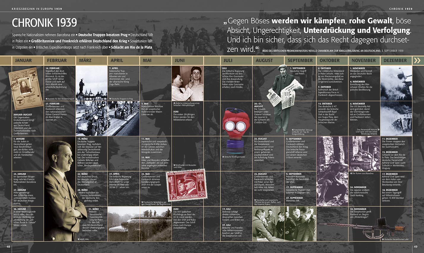 Der Zweite Weltkrieg: Die visuelle Geschichte | Charles Messenger, R. G. Grant, Jonathan Bastable - 2 | YEO