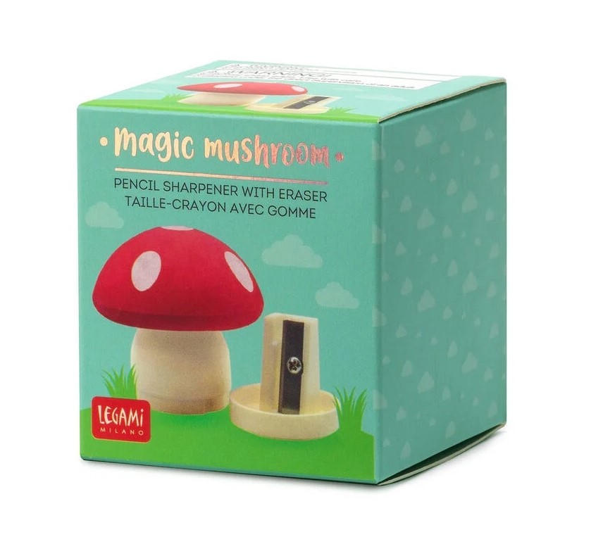 Radiera cu ascutitoare - Magic Mushroom | Legami