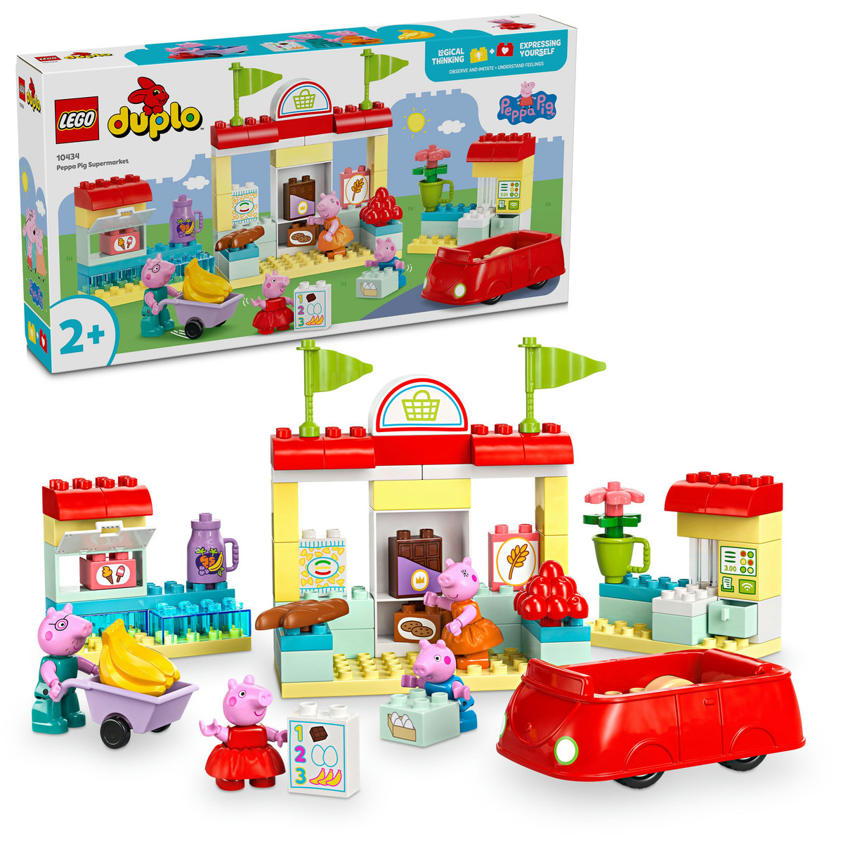 LEGO Duplo - Purcelusa Peppa si supermarketul (10434) | LEGO