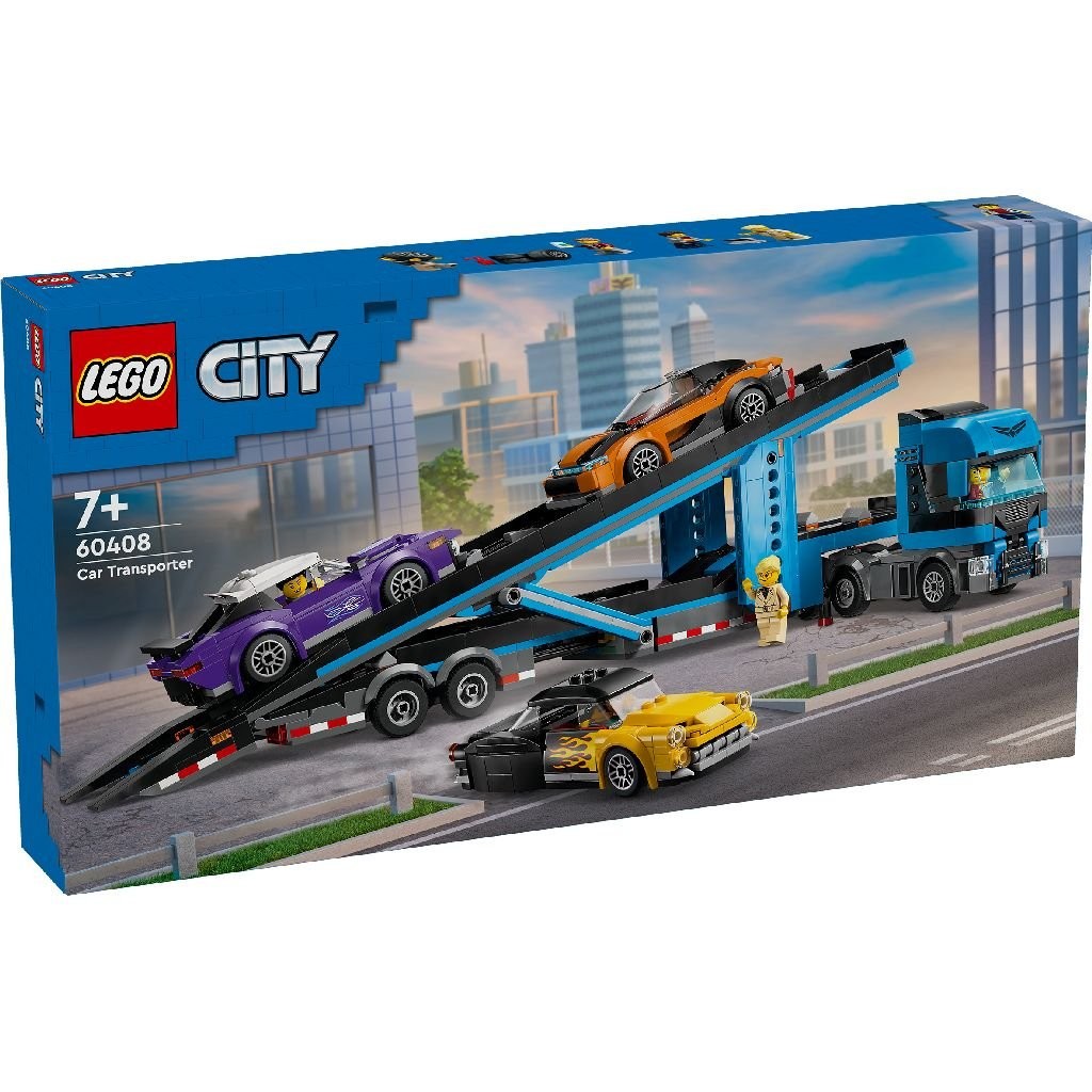 LEGO City - Camion transportor de masini sport (60408) | LEGO - 9 | YEO