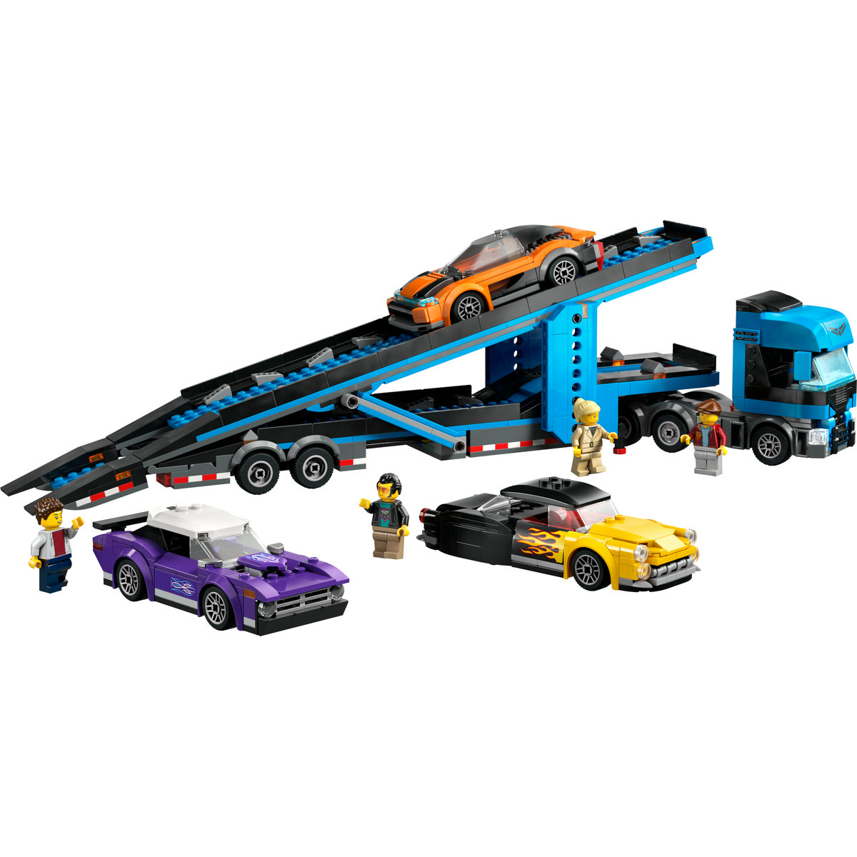 LEGO City - Camion transportor de masini sport (60408) | LEGO - 5 | YEO