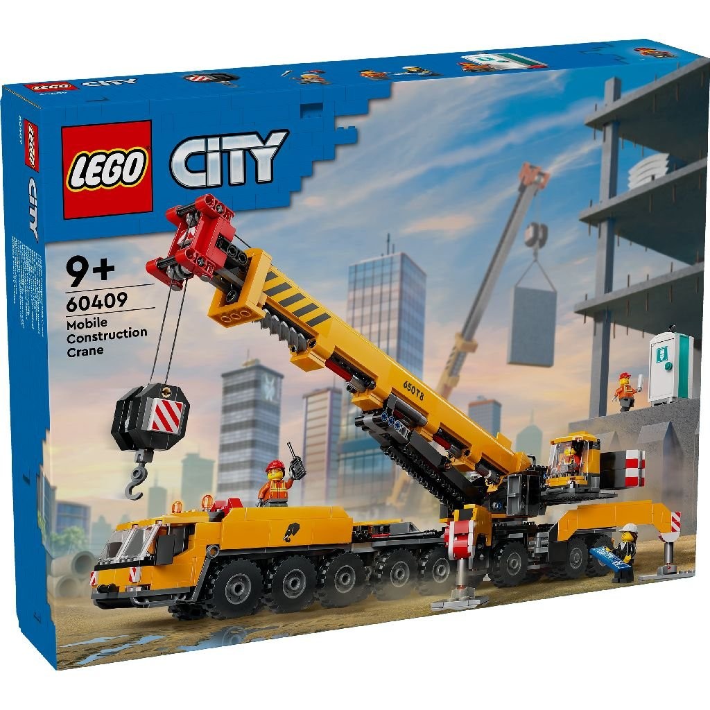 LEGO City - Macara mobila galbena de constructii (60409) | LEGO - 9 | YEO