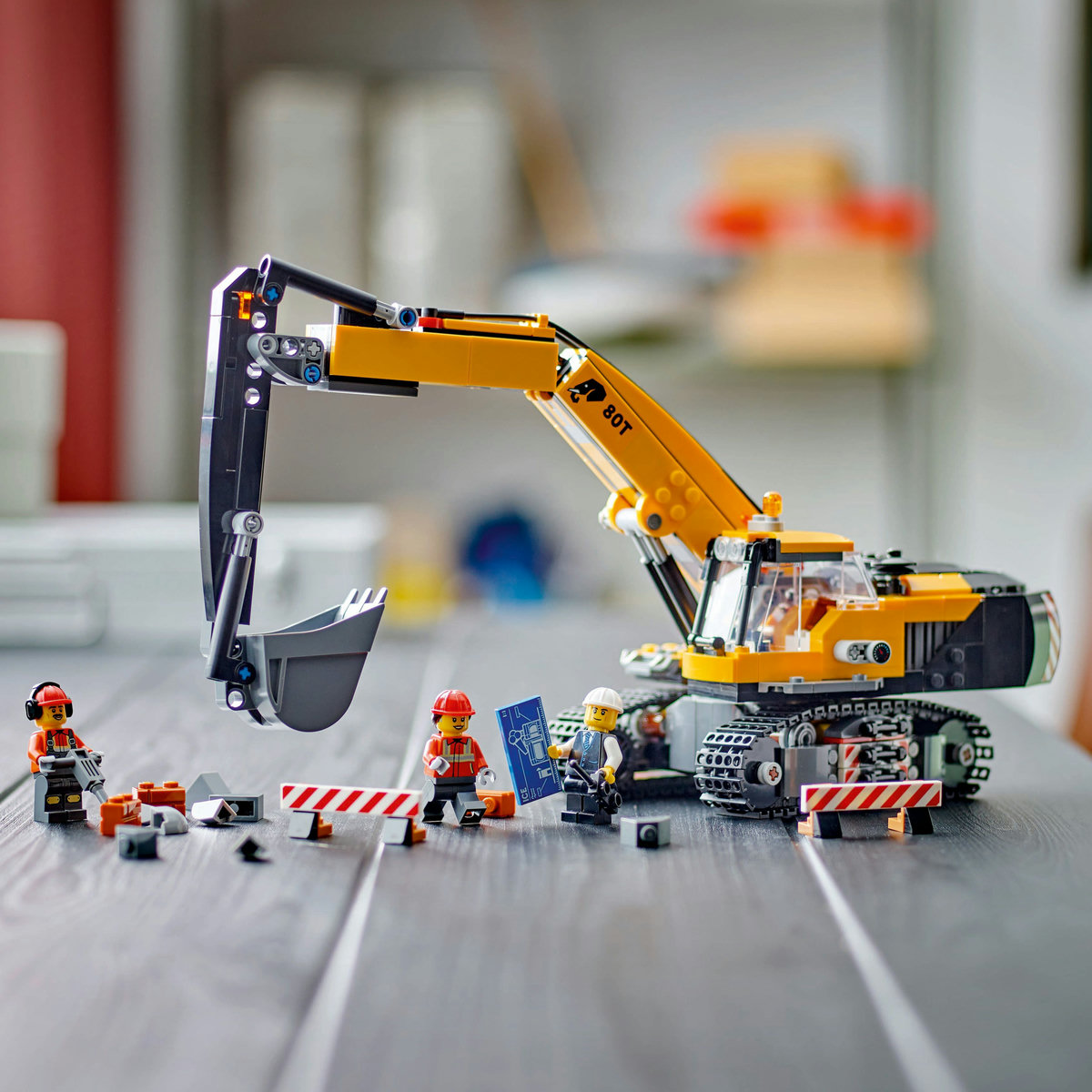 LEGO City - Excavator galben de constructii (60420) | LEGO - 4 | YEO