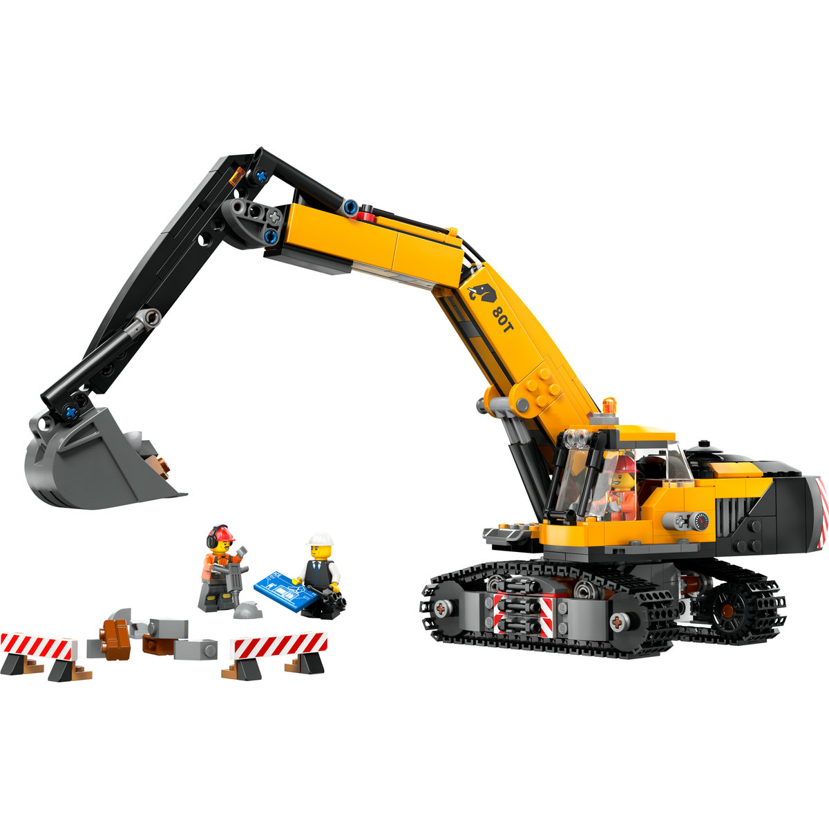 LEGO City - Excavator galben de constructii (60420) | LEGO - 5 | YEO