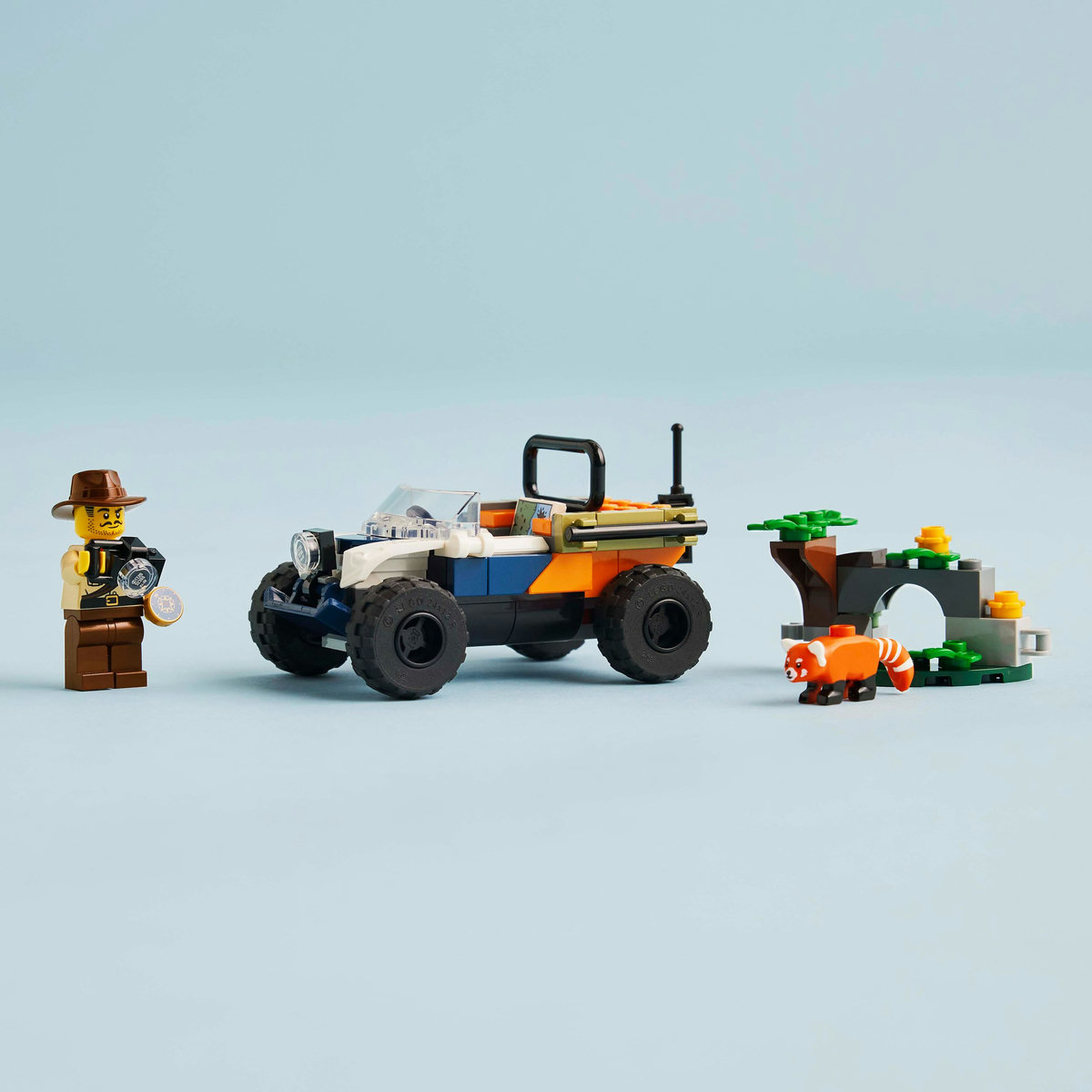 LEGO City - Exploratorul junglei pe ATV in cautarea unui panda rosu (60424) | LEGO - 8 | YEO