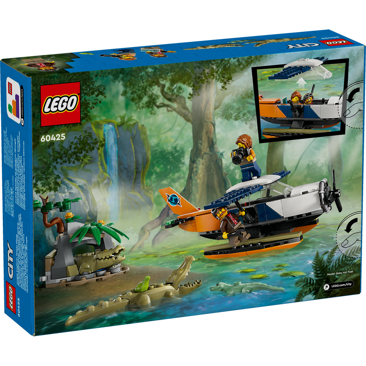 LEGO City - Hidroavionul unui explorator al junglei (60425) | LEGO - 1 | YEO