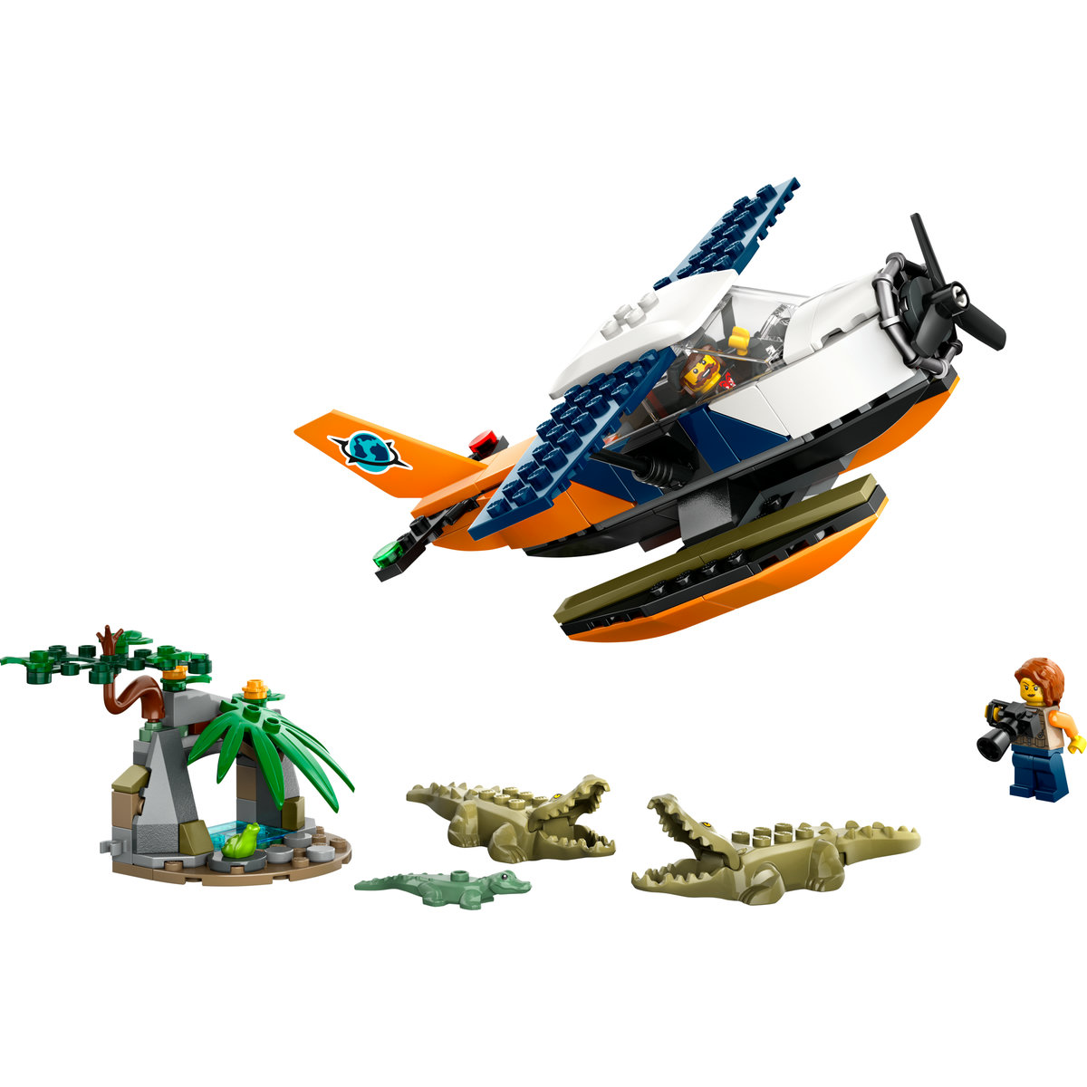 LEGO City - Hidroavionul unui explorator al junglei (60425) | LEGO - 5 | YEO